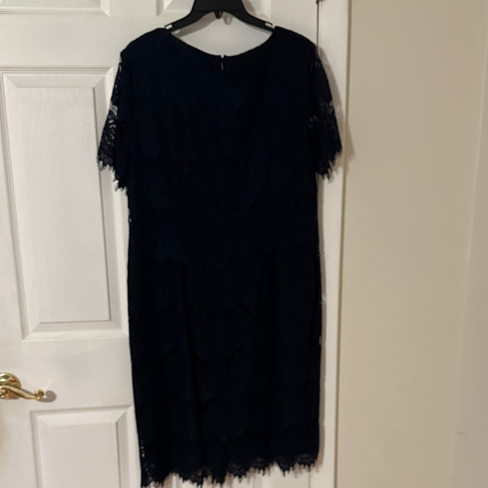 Preston & York Blue Sheath Dress - Picture 5 of 9